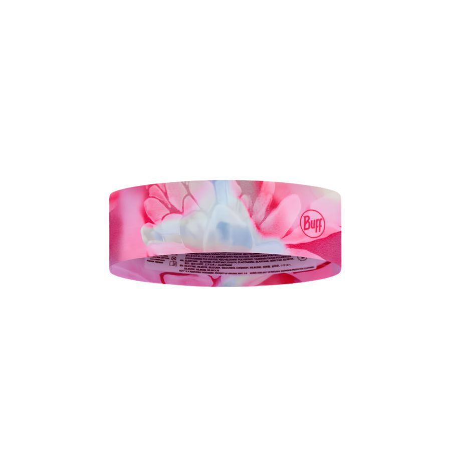 BUFF Coolnet UV+ Slim Headband Esmerald Fluor Fuchsia One Size 