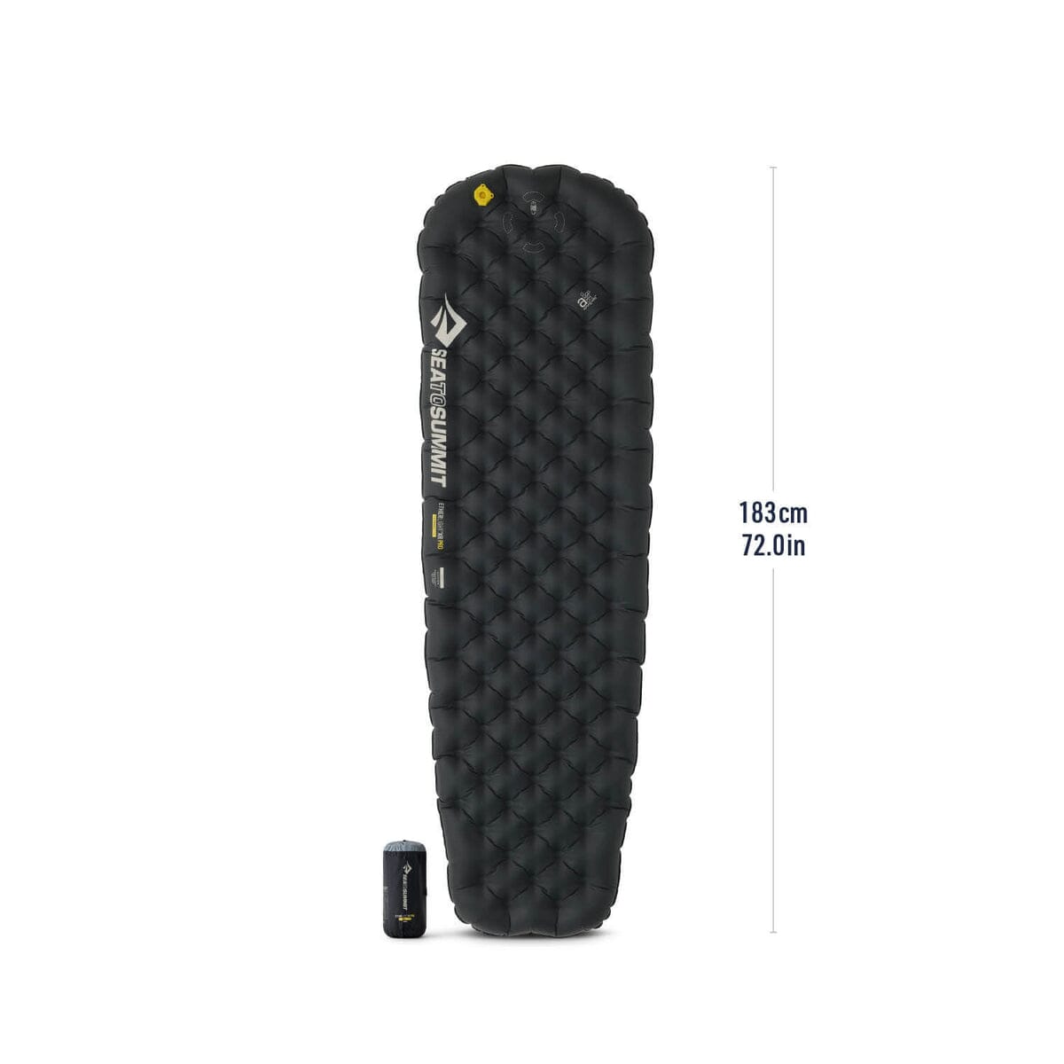 Sea to Summit Ether Light XR Pro Insulated Air Sleeping Pad Black Regular 