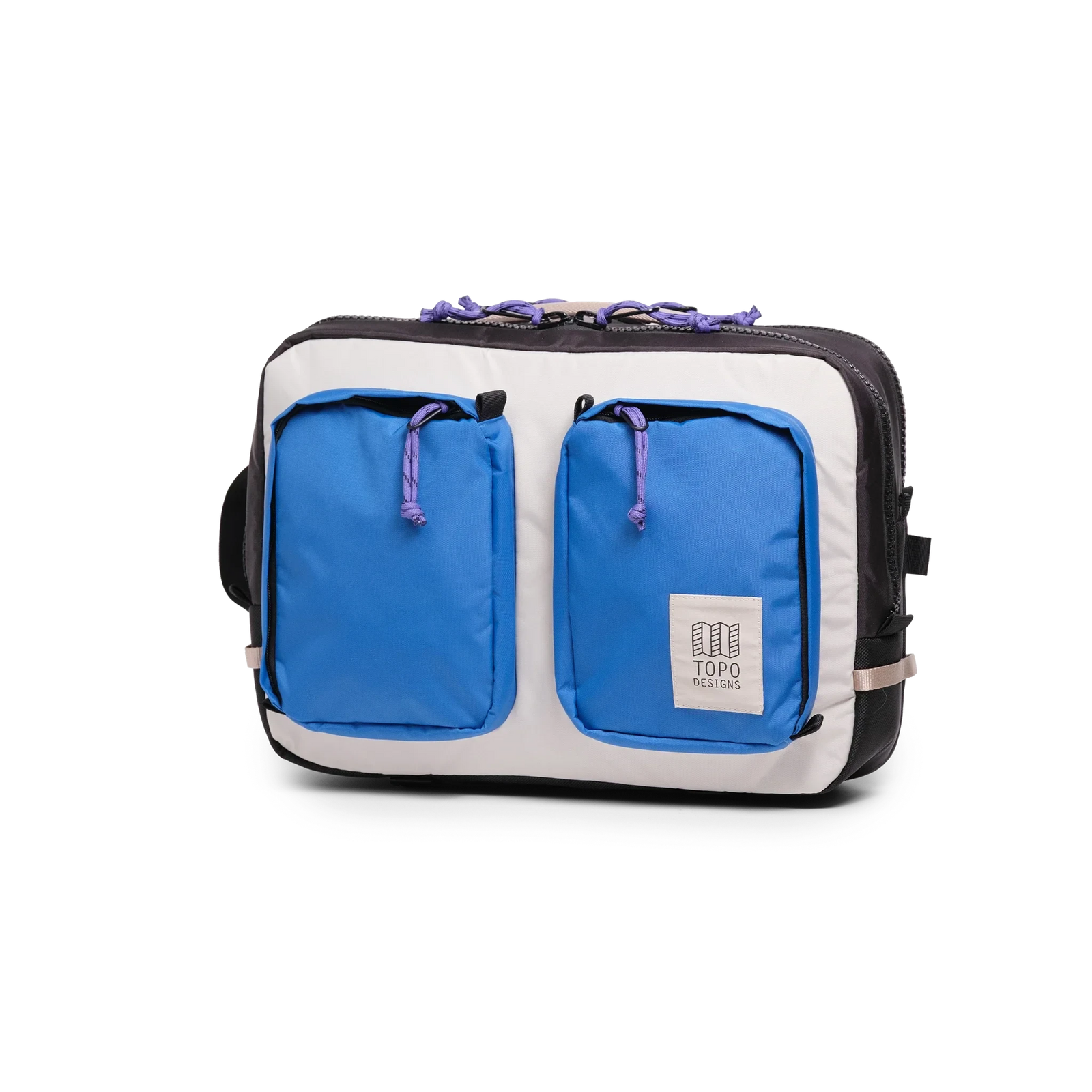 Maletín Global de Topo Designs - Classic Blue/Bone White