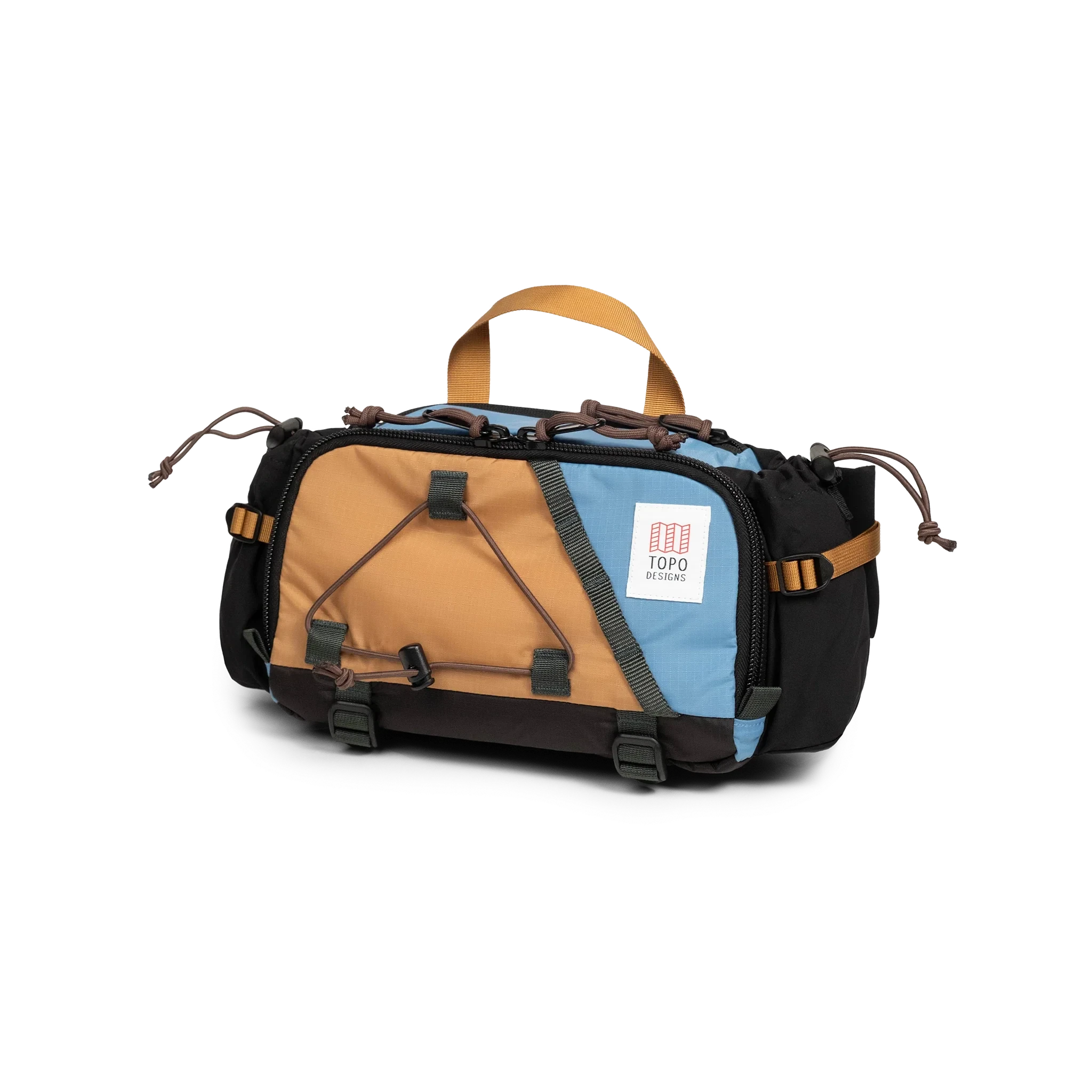 Topo Mountain Hydro Hip Pack River Blue/Brown Oak 