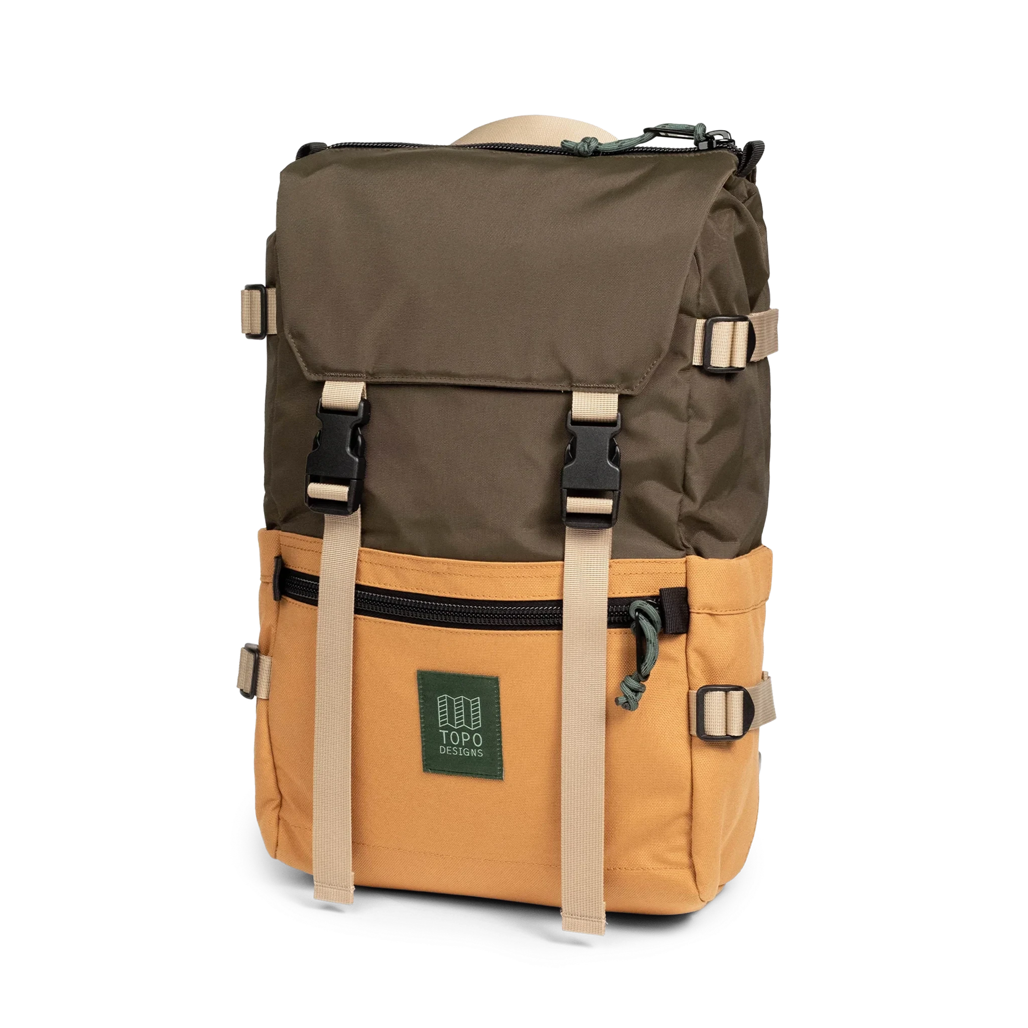 Topo Designs Rover Pack Classic Backpack Woodland/Brown Oak 