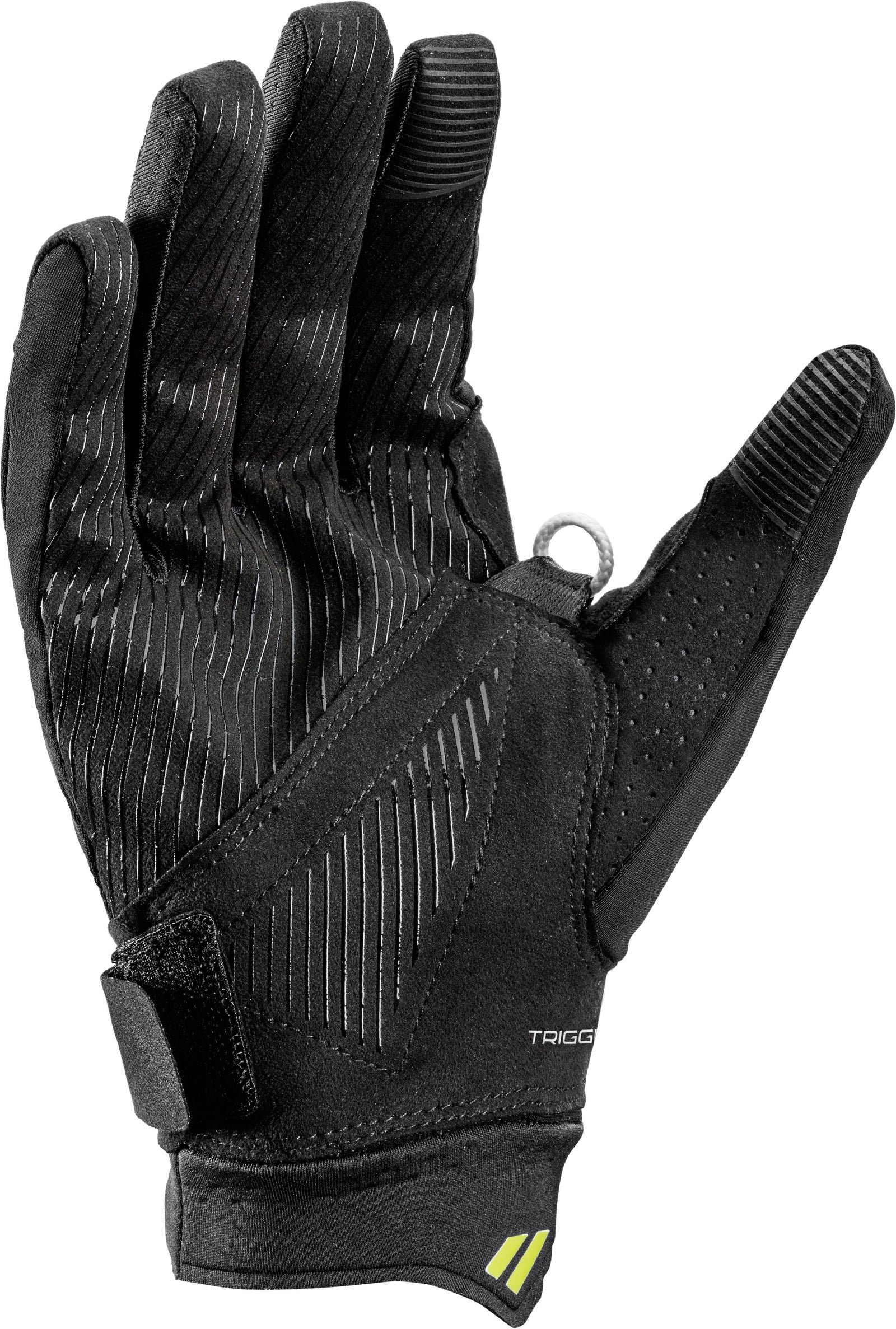 LEKI Ultratrail TR Unisex Gloves Black/Neon Yellow 6 