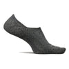 Feetures Elite Invisible Light Cushion Socks Gray Small 