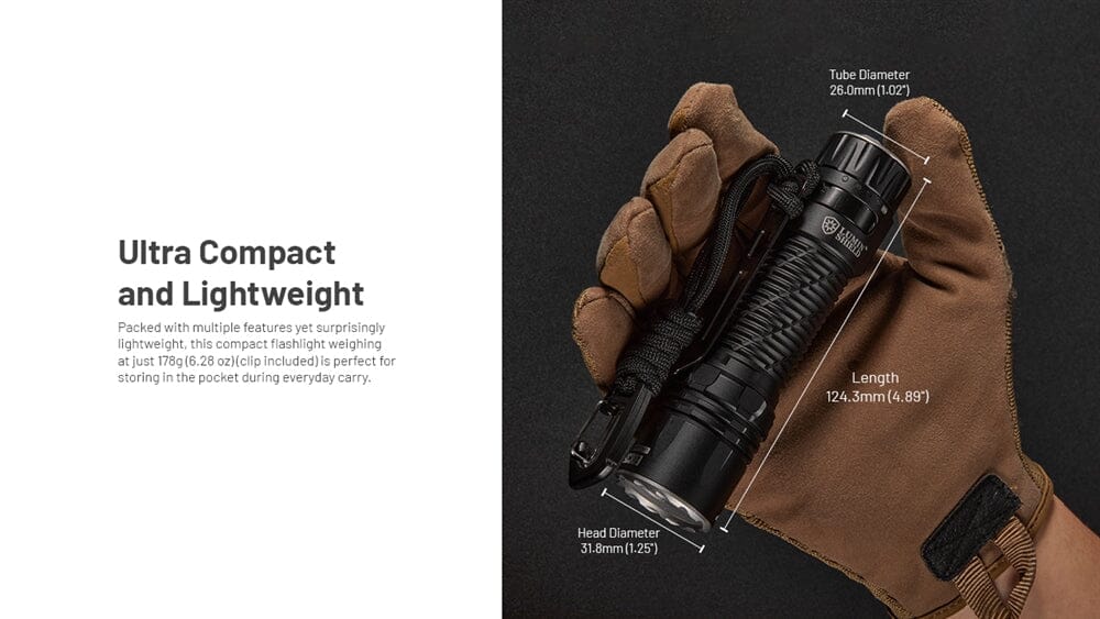 Nitecore EDC35 5000 Lumen Rechargeable EDC Flashlight 