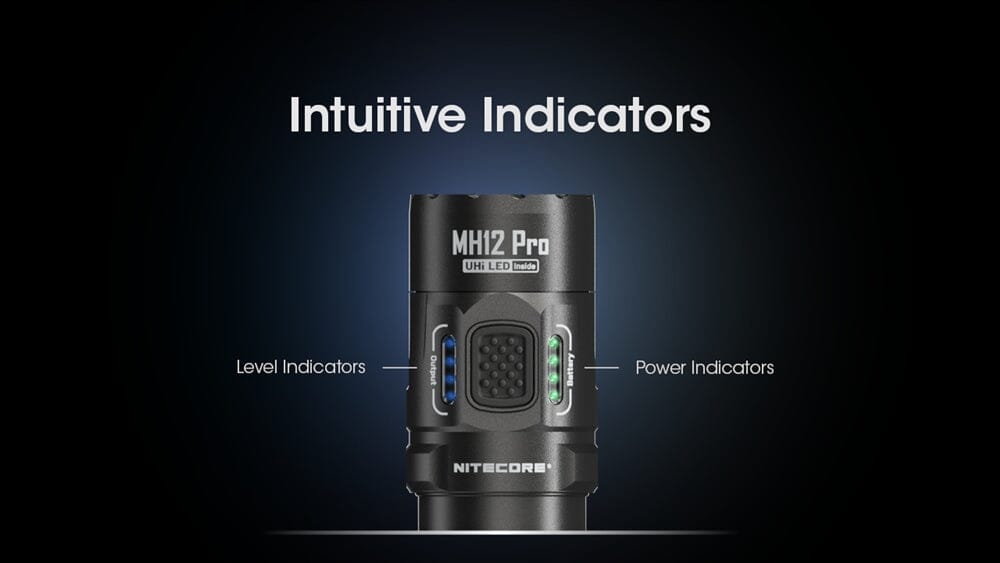 Nitecore MH12 Pro 3300 Lumen USB-C Rechargeable Flashlight 