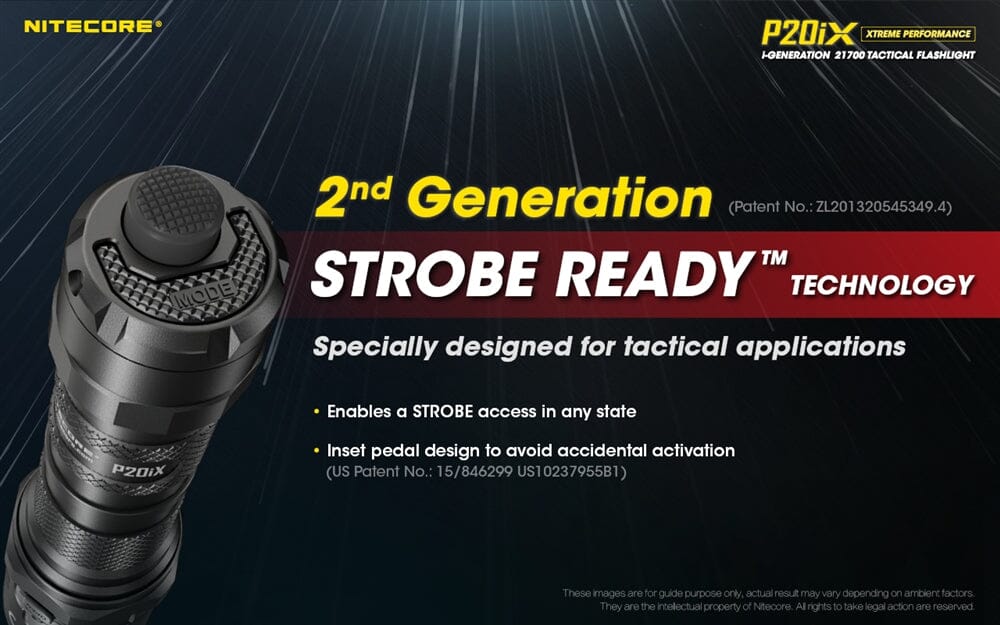 Nitecore P20iX 4000 Lumen USB-C Rechargeable Flashlight 
