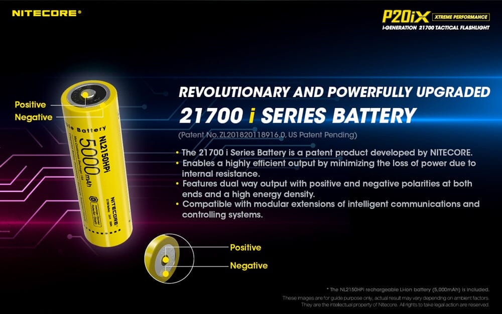 Nitecore P20iX 4000 Lumen USB-C Rechargeable Flashlight 