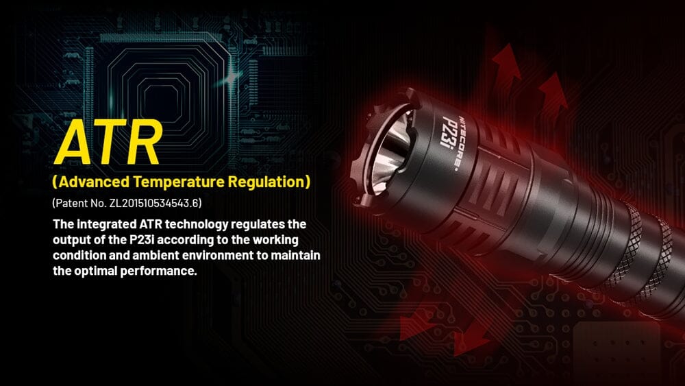 Nitecore P23i 3000 Lumen Rechargeable Flashlight 