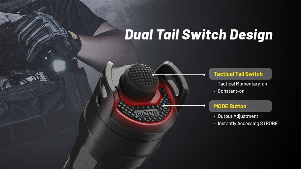 Nitecore P23i 3000 Lumen Rechargeable Flashlight 