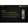 Nitecore TIKI 300 Lumen USB-C Rechargeable Keychain Flashlight 