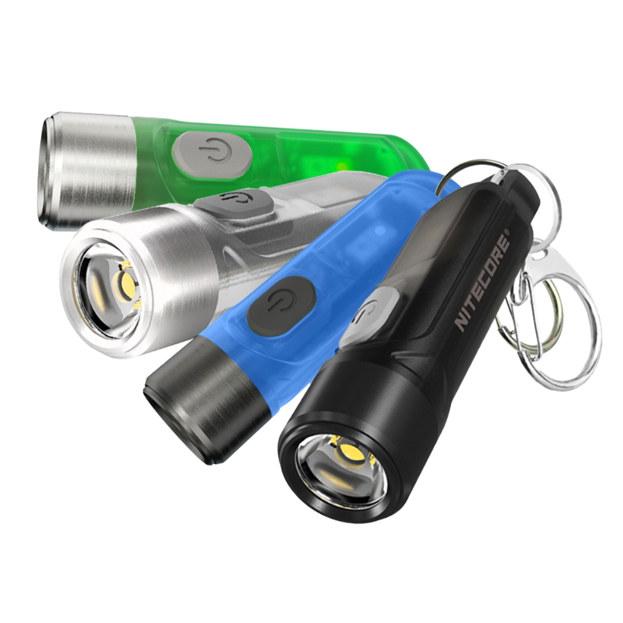 Nitecore TIKI 300 Lumen USB-C Rechargeable Keychain Flashlight 