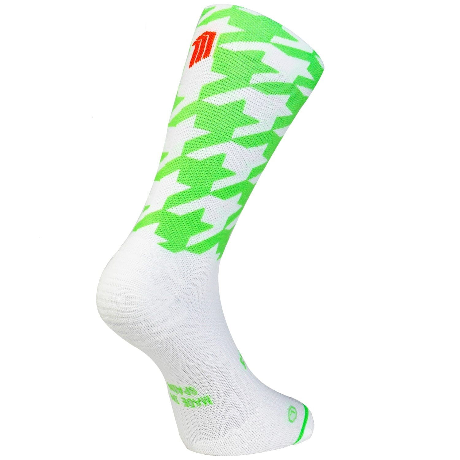 SPORCKS Flow Green - Running Socks Green XS 35-37 