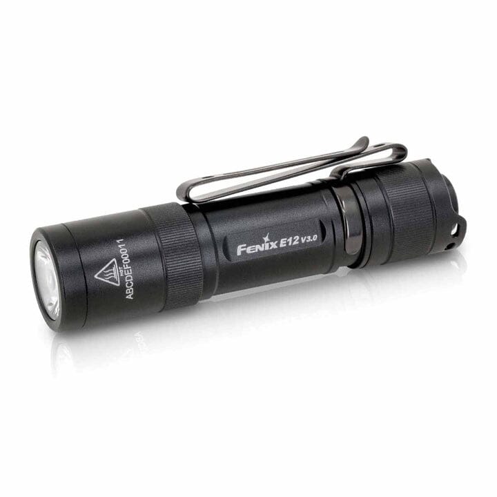 Fenix E12 V3.0 AA-Powered EDC Flashlight Black 