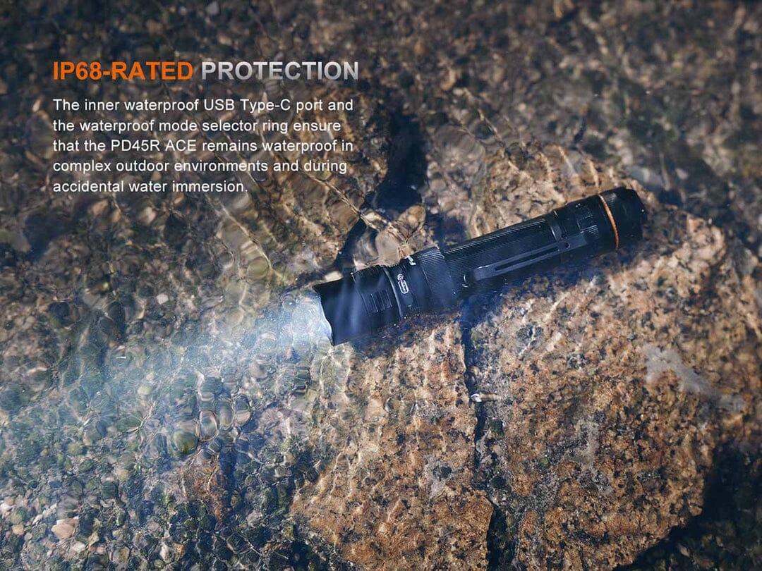 Fenix PD45R ACE Flashlight 