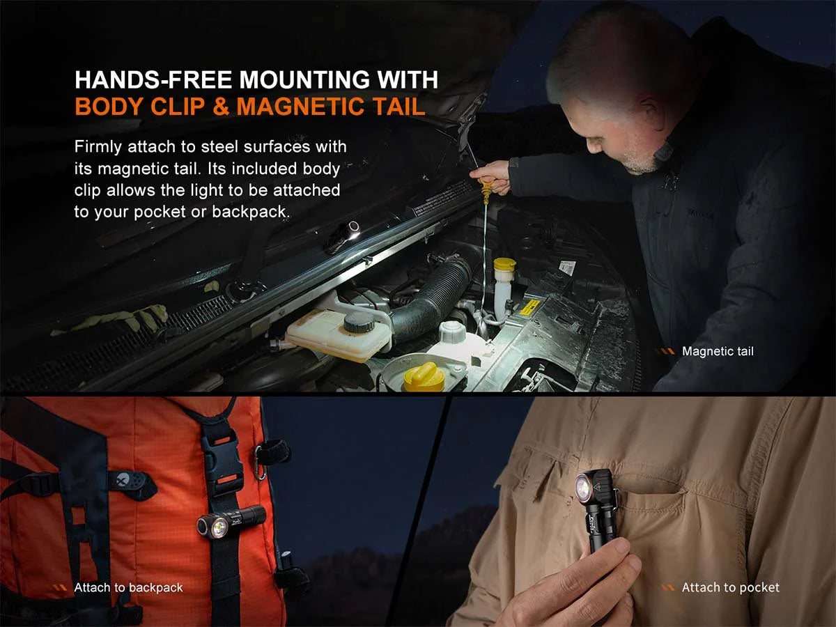 Fenix HM23 V2.0 AA-Powered Headlamp 