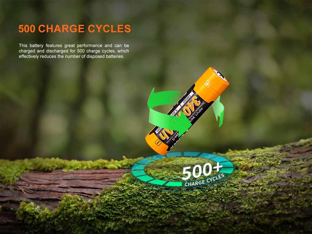 Fenix ARB-L18-3400U V3.0 Built-in USB Rechargeable Battery 
