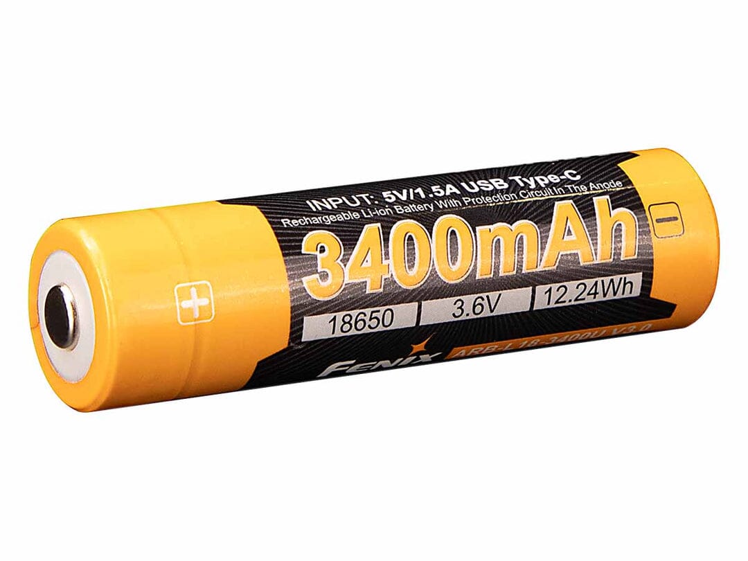 Fenix ARB-L18-3400U V3.0 Built-in USB Rechargeable Battery 