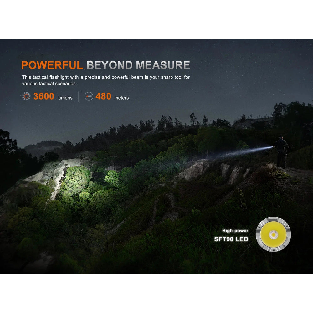 Fenix TK21R Rechargeable Tac Flashlight 