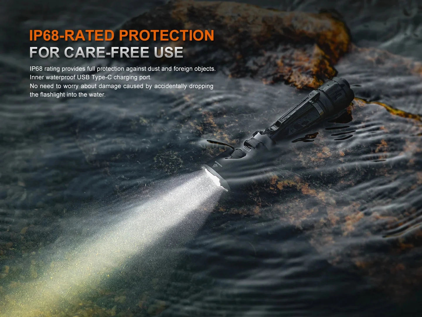 Fenix TK21R Rechargeable Tac Flashlight 