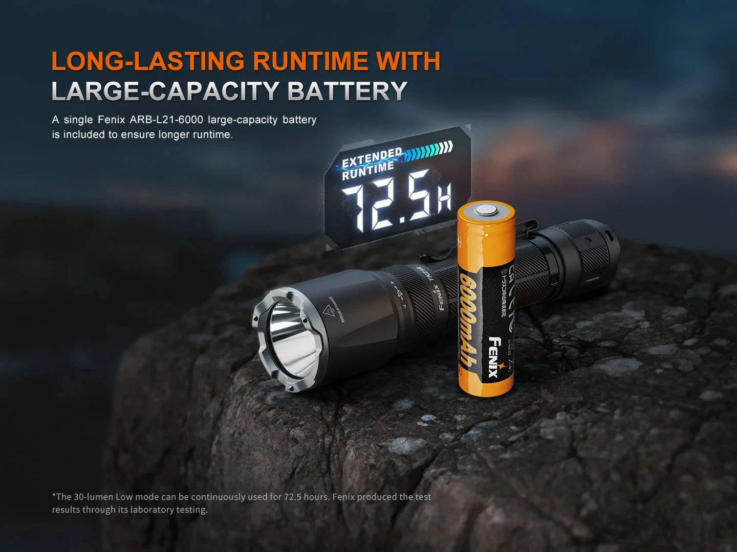 Fenix TK21R Rechargeable Tac Flashlight 