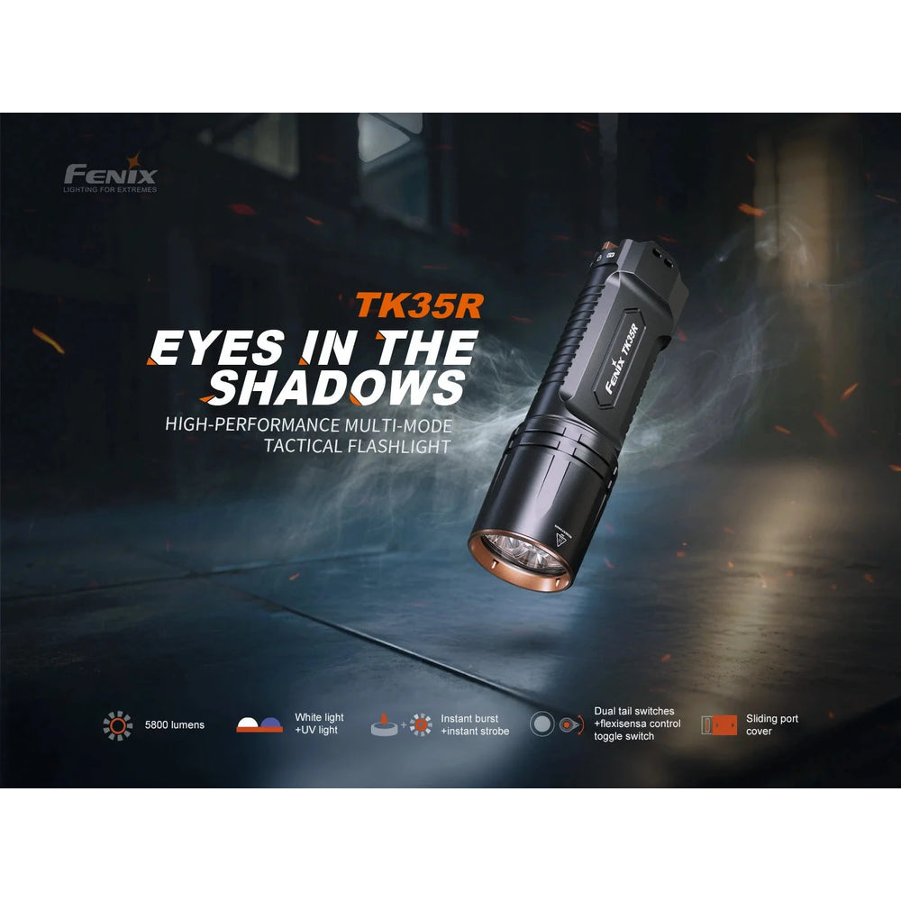 Fenix TK35R Rechargeable Flashlight 