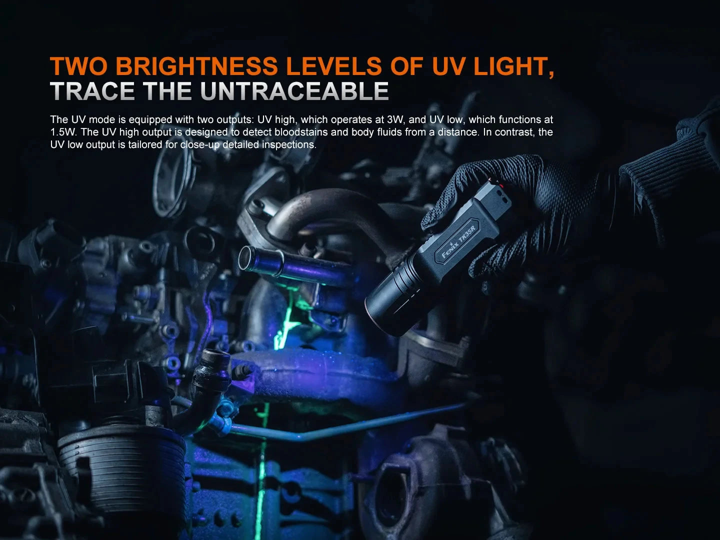 Fenix TK35R Rechargeable Flashlight 