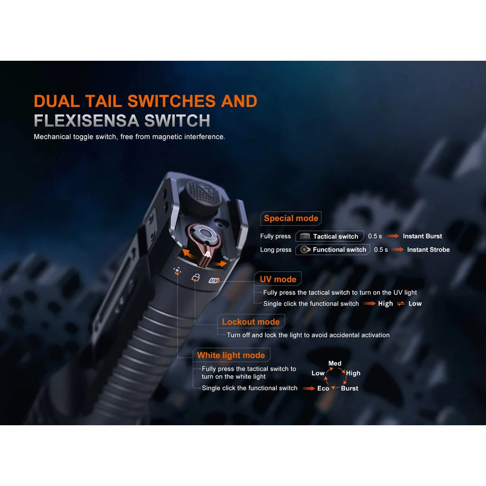 Fenix TK35R Rechargeable Flashlight 