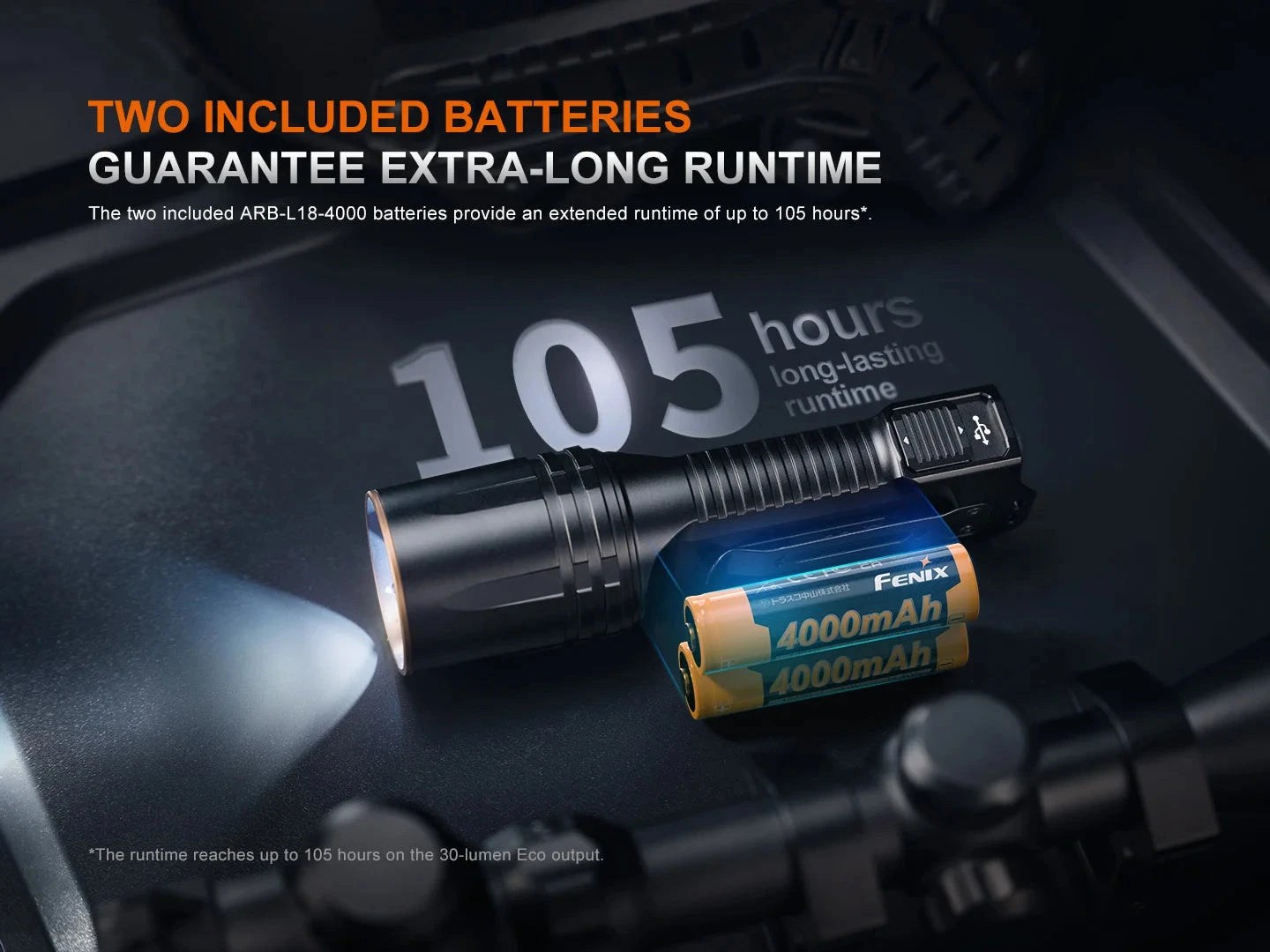 Fenix TK35R Rechargeable Flashlight 