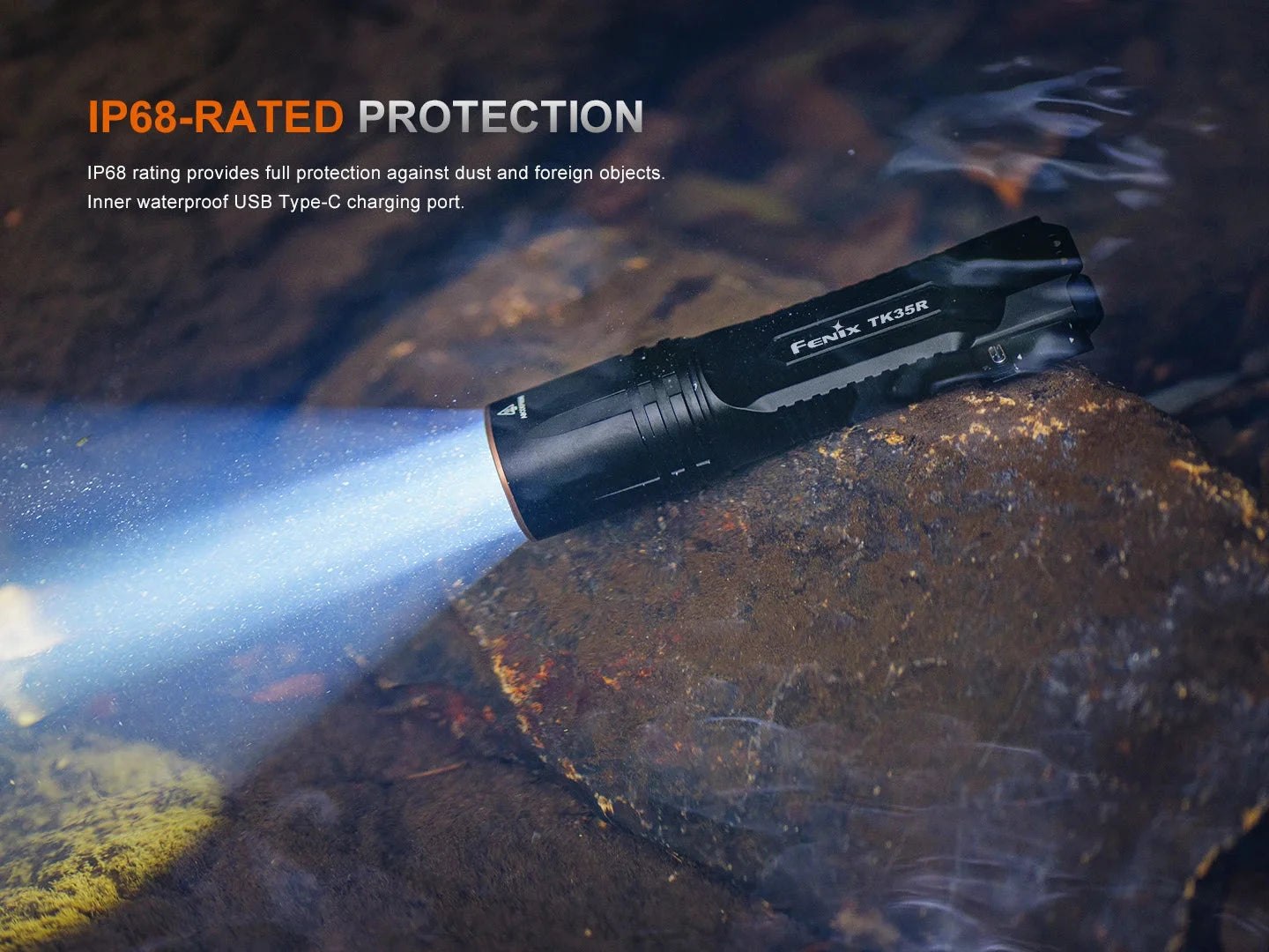 Fenix TK35R Rechargeable Flashlight 