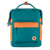 Fjallraven Samlaren Haulpack 1B Backpack Ocean Green - Spicy Orange 