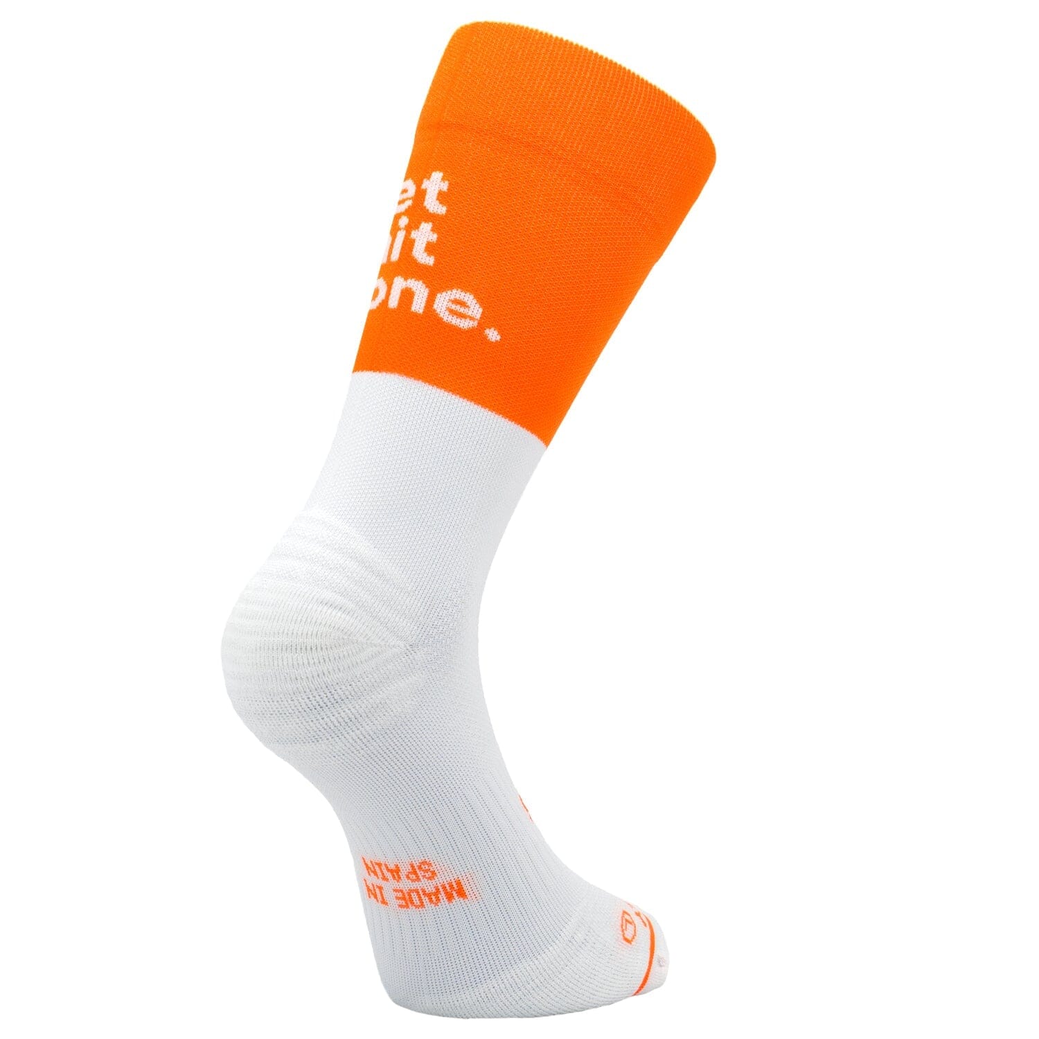 SPORCKS Get Shit Done Orange - Running Socks Orange XS 35-37 