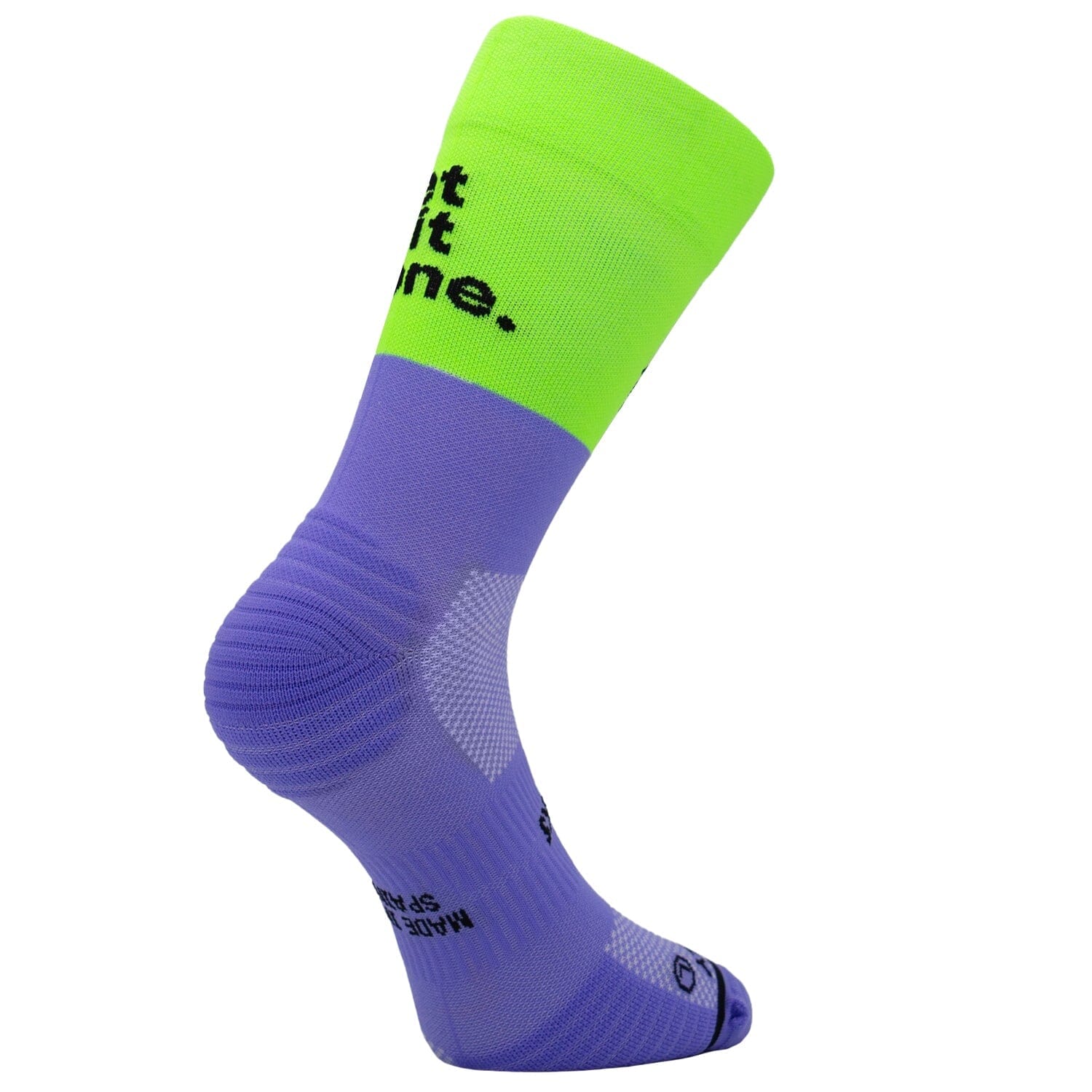 SPORCKS Get Shit Done Purple - Running Socks Purple XS 35-37 