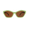 goodr Deco G - Sports Sunglasses - Green Tea Nebula 