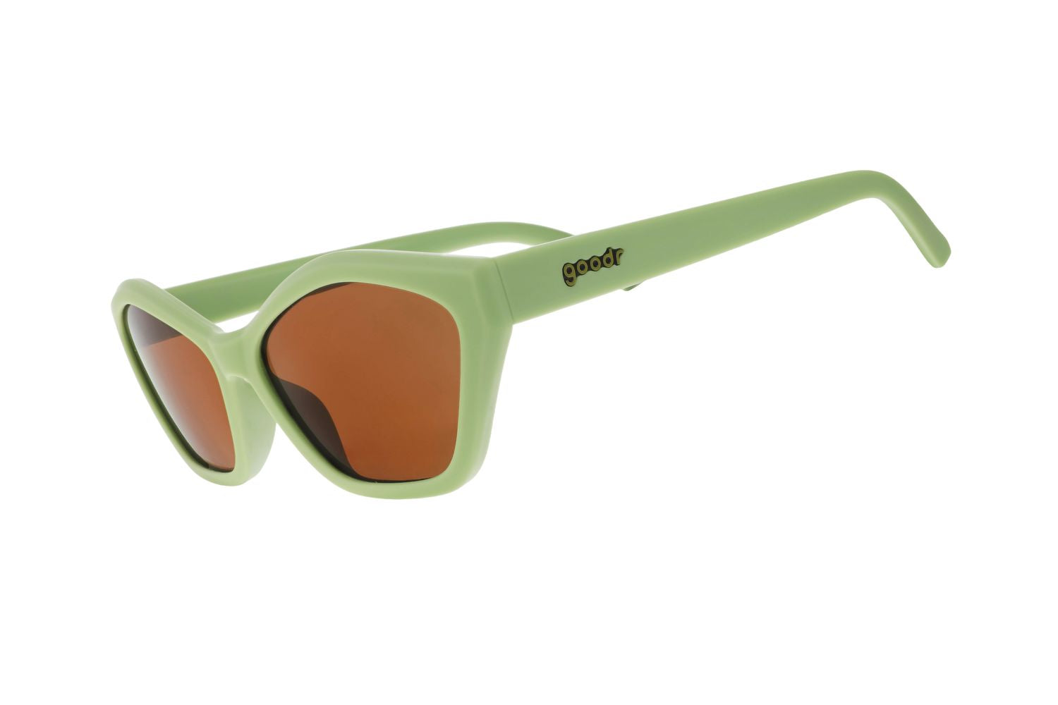 goodr Deco G - Sports Sunglasses - Green Tea Nebula Default One Size 