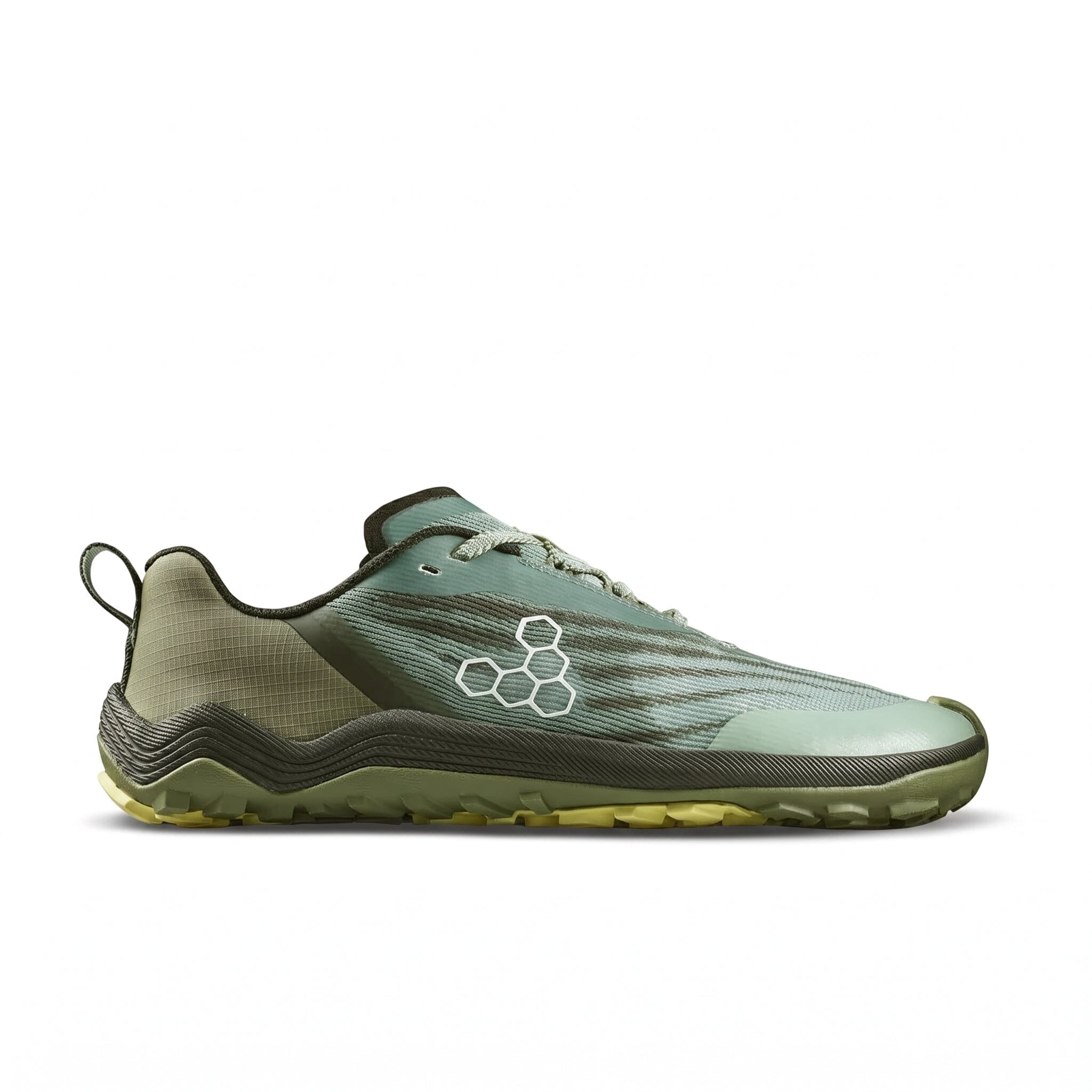 Vivobarefoot Primus Trail Flow Mens Barefoot Shoes Glacial Green US 7 EU 40 