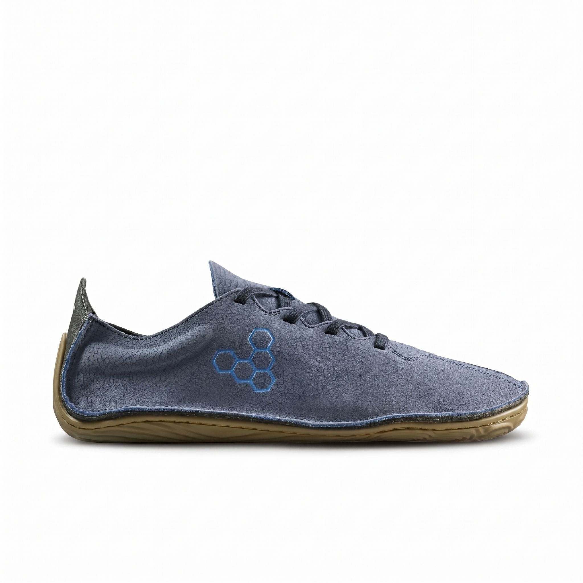 Vivobarefoot Sensus II Womens Barefoot Shoes Seaborne Cracked Leather US 5 EU 36 