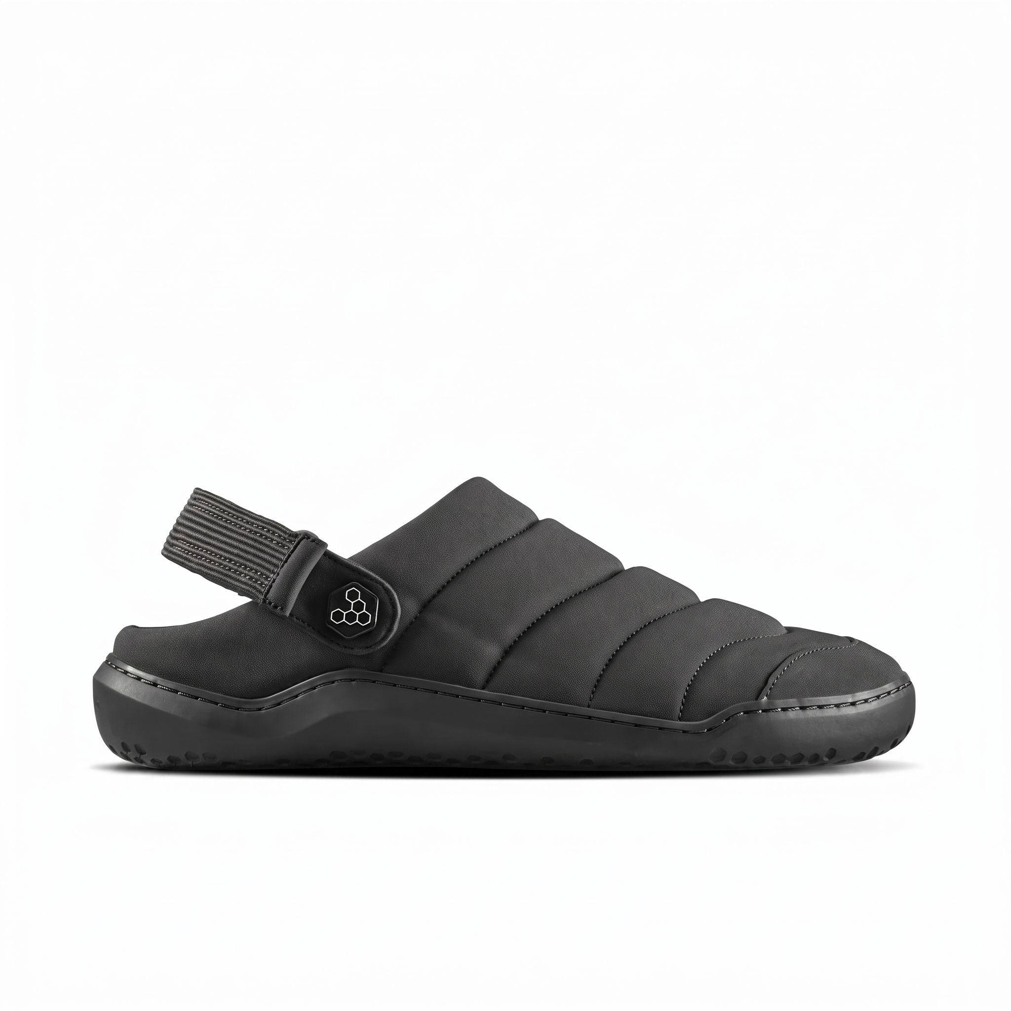 Vivobarefoot Gobi Wavey Mule Textile Mens Barefoot Shoes Eclipse US 7 EU 40 