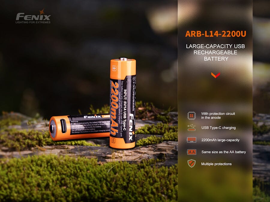 Fenix ARB-L14-2200U Rechargeable Battery 