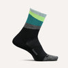 Feetures Elite Light Cushion Mini Crew Socks Ascent Green Medium 