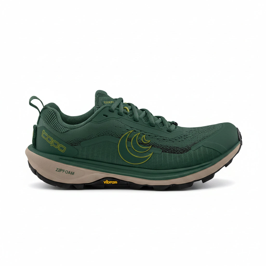 Topo Men's Terraventure 5 Trail Running Shoes - Green/Tan