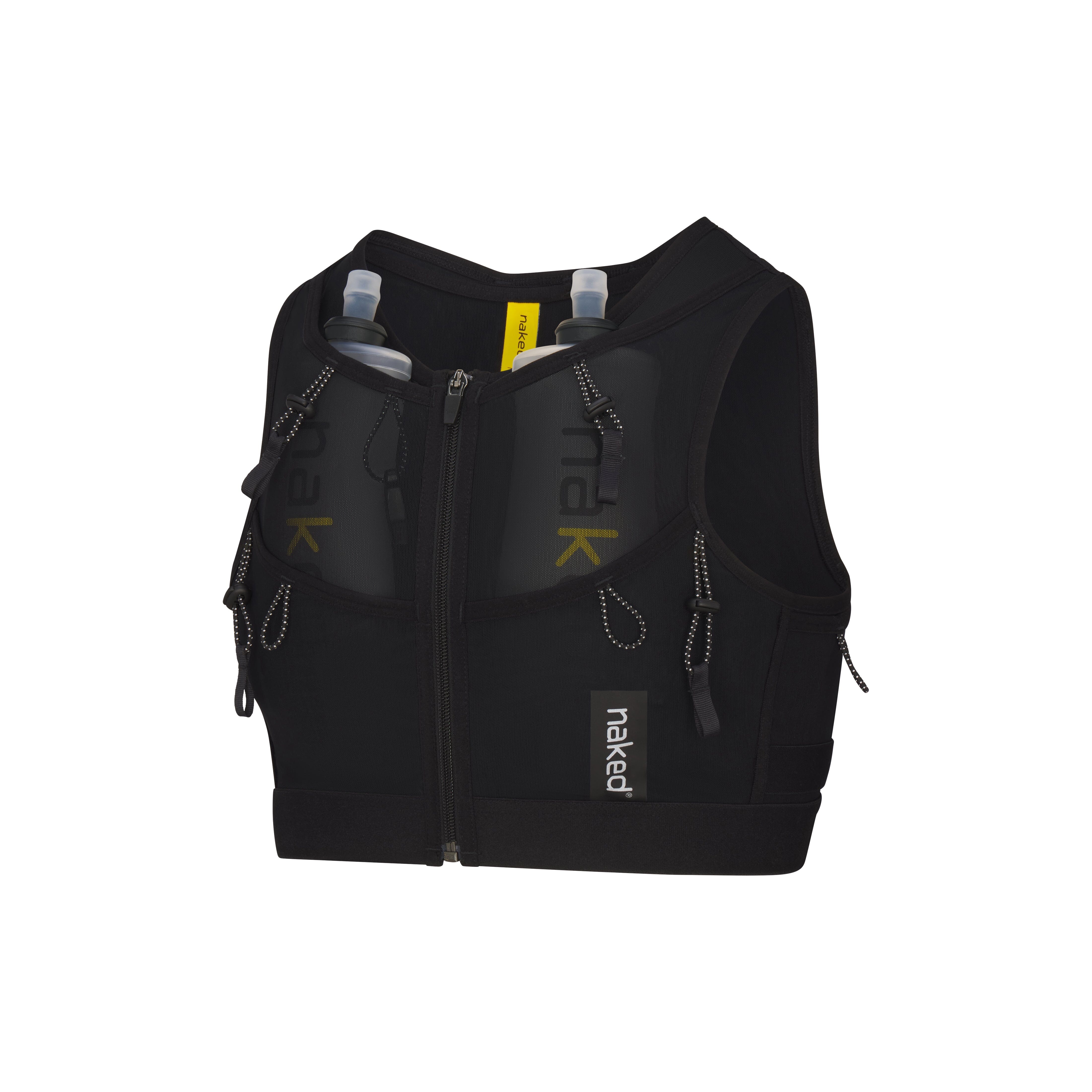 Naked High Capacity Running Vest - Men's V2 Raven/Snow Size 1 - 34in (86cm) 