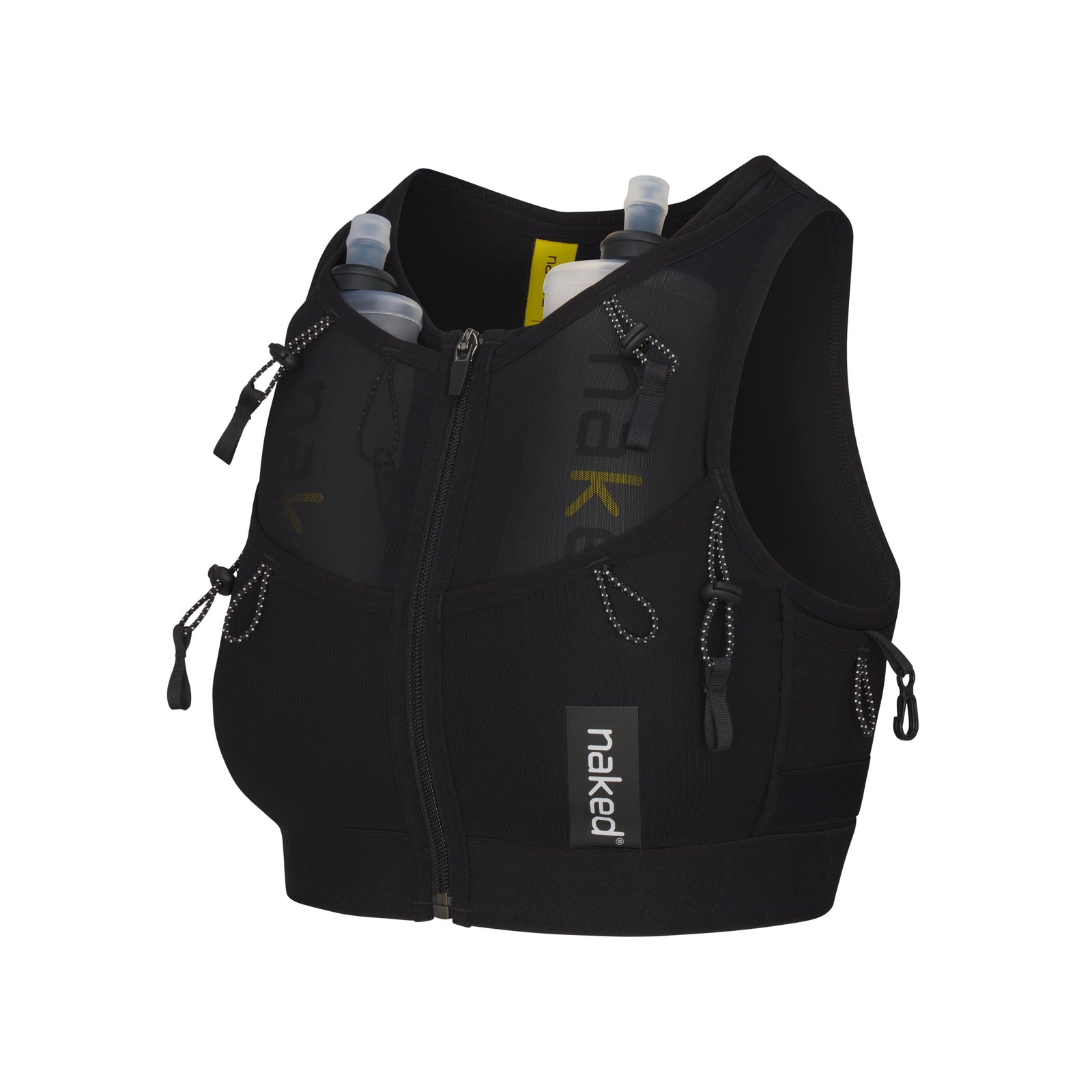 Naked High Capacity Running Vest - Women's V2 Raven/Snow Size 1 - 30in (76cm) 