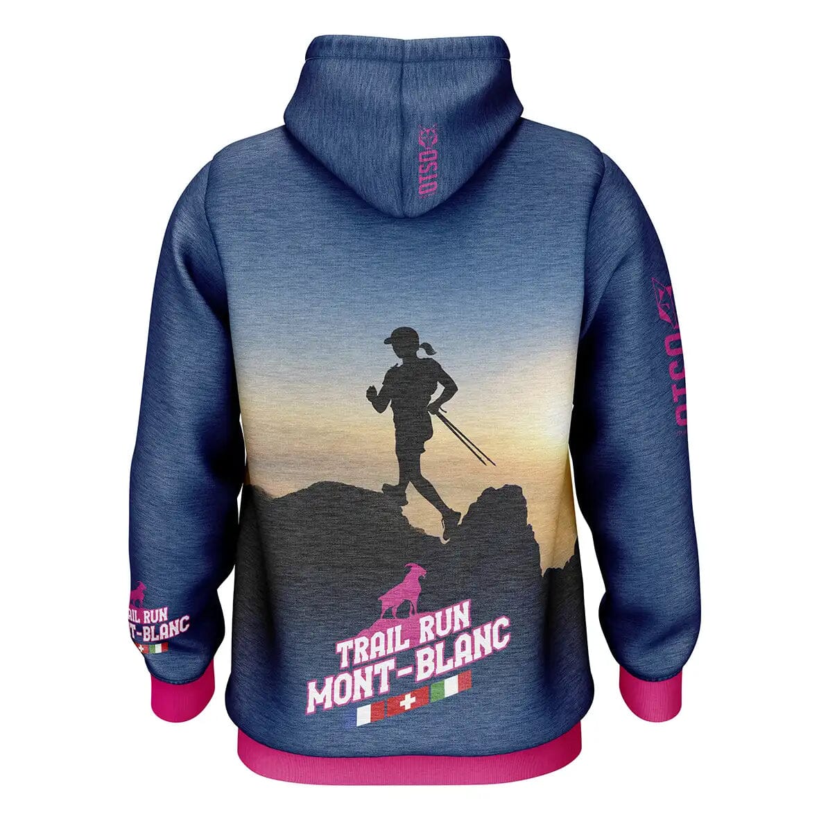 OTSO Women's Sweatshirt Trail Run Hoodie 