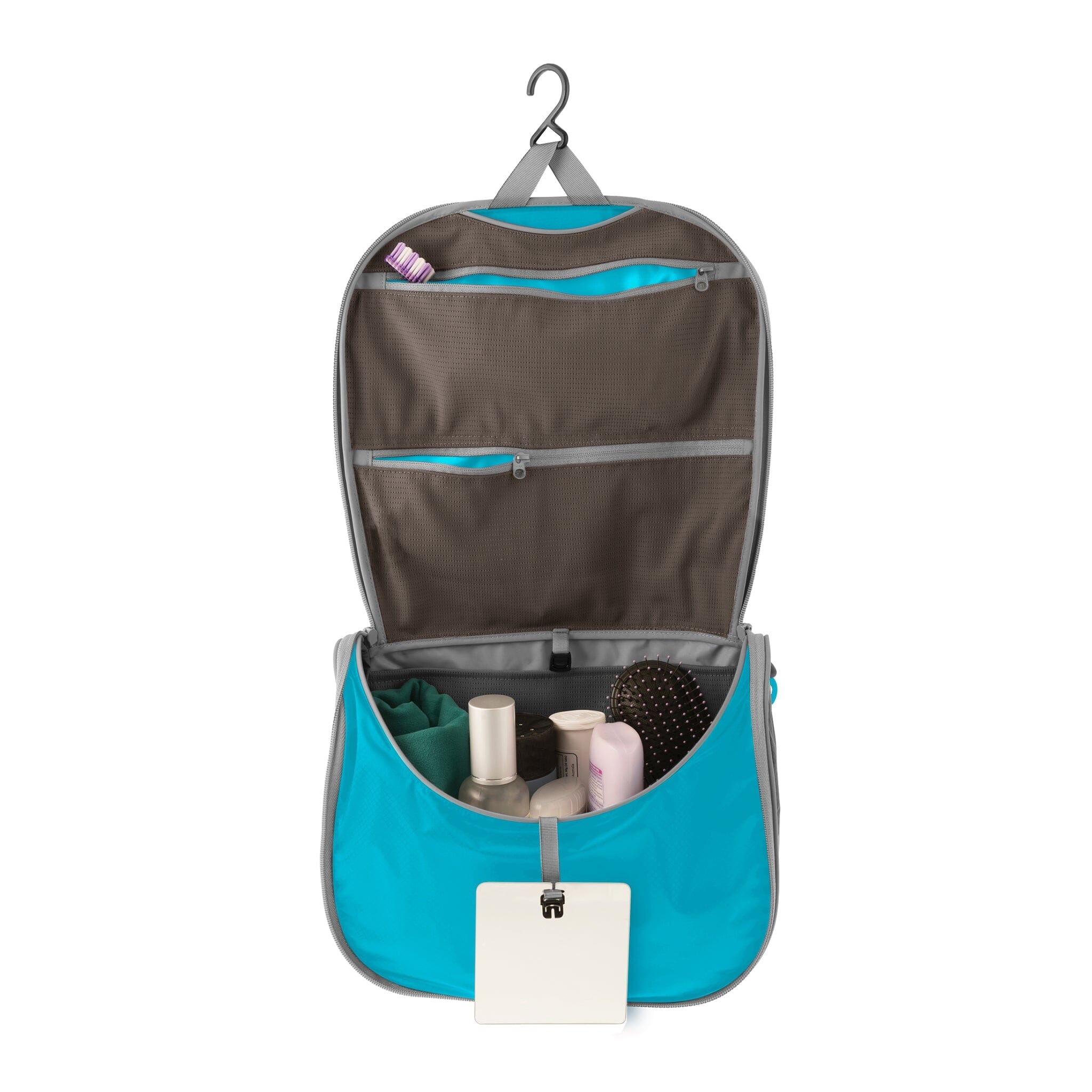 Sea to Summit Ultra-Sil Hanging Toiletry Bag Blue Atoll L 
