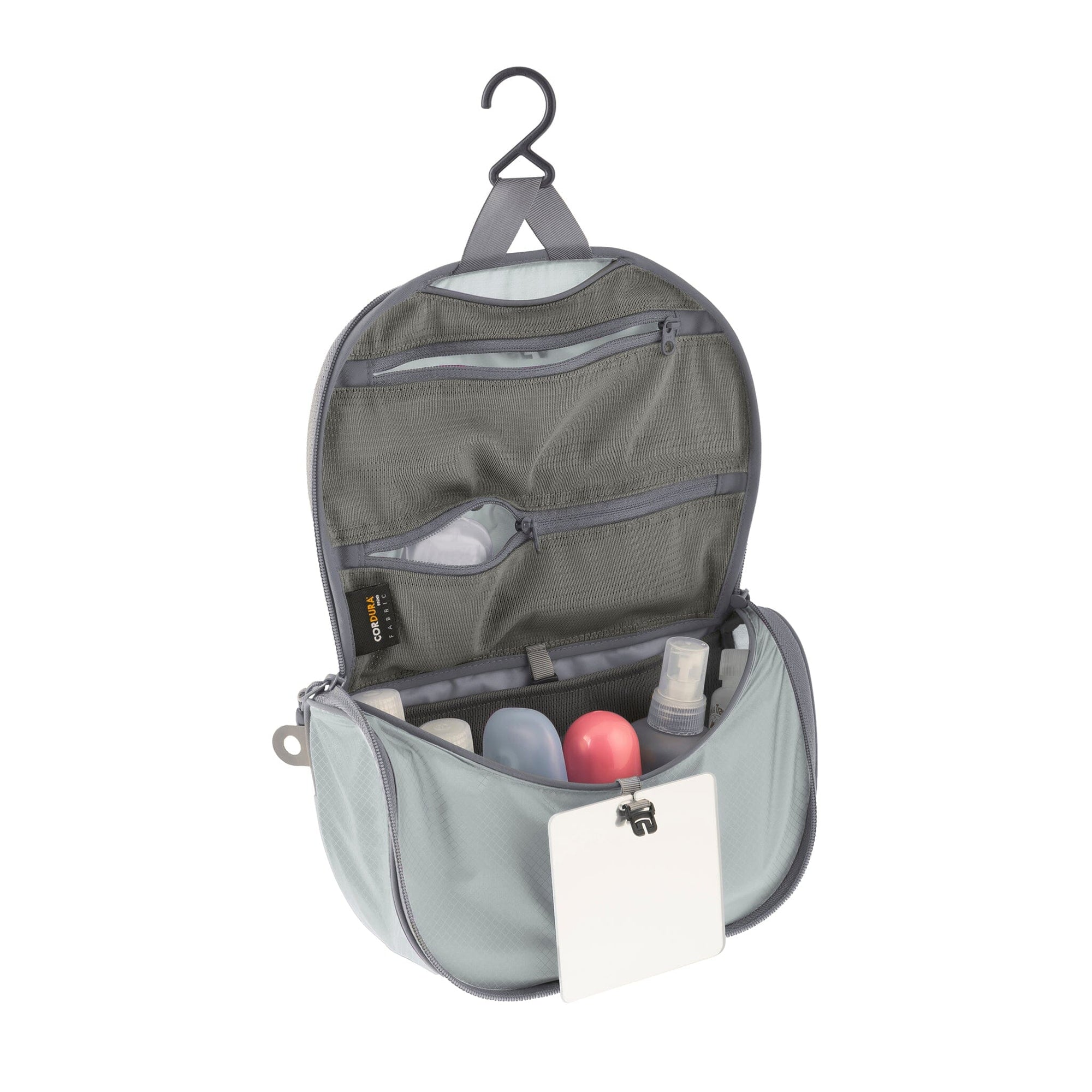Sea to Summit Ultra-Sil Hanging Toiletry Bag High Rise Grey Small 