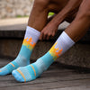 SPORCKS Hot Blue - Running Socks 