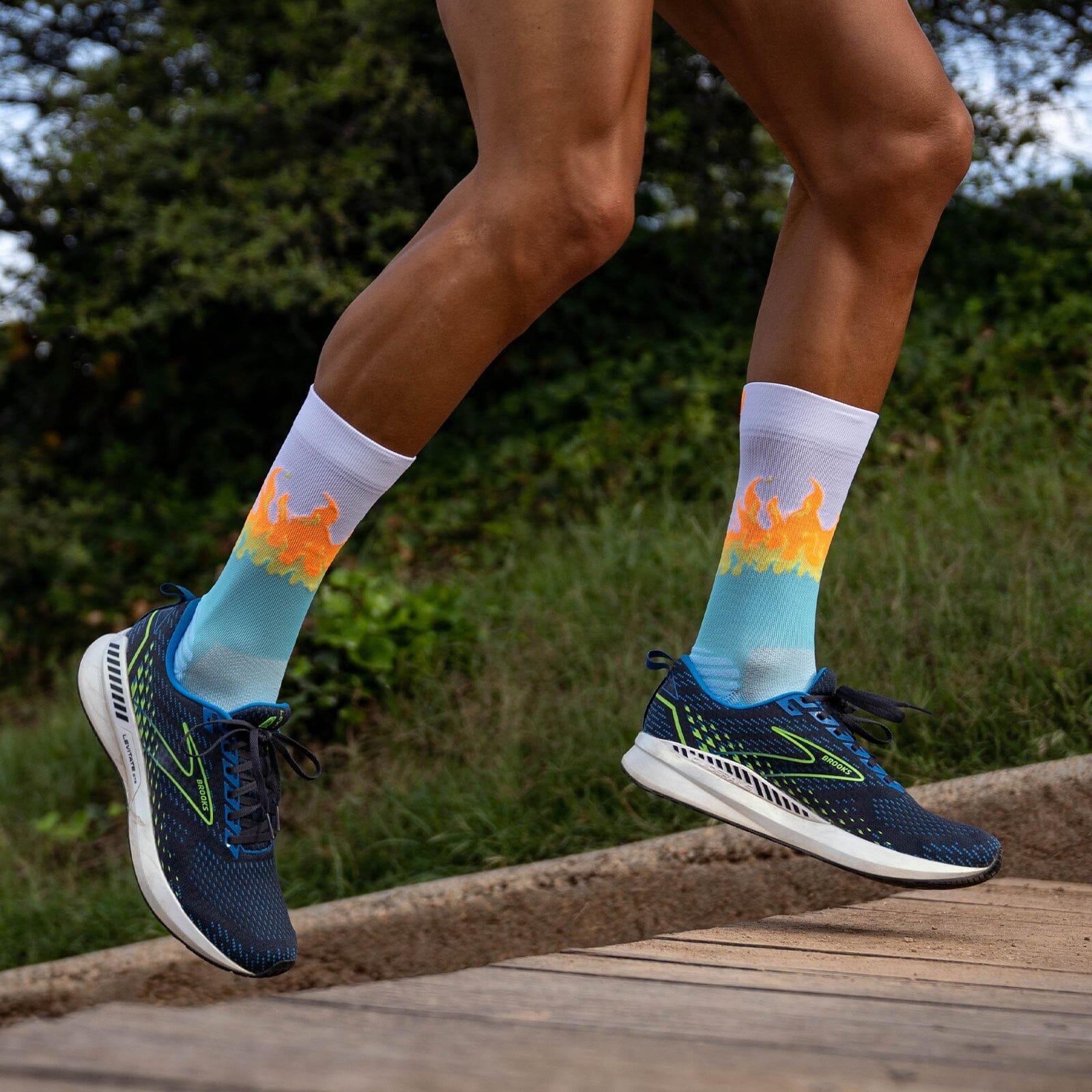 SPORCKS Hot Blue - Running Socks 