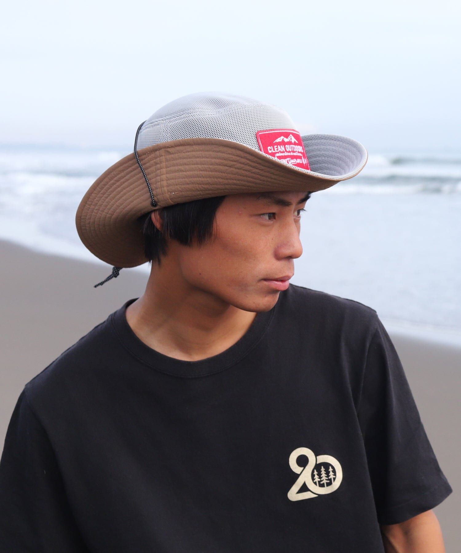 Clef Big Brim Full Mesh Hat RB3658 
