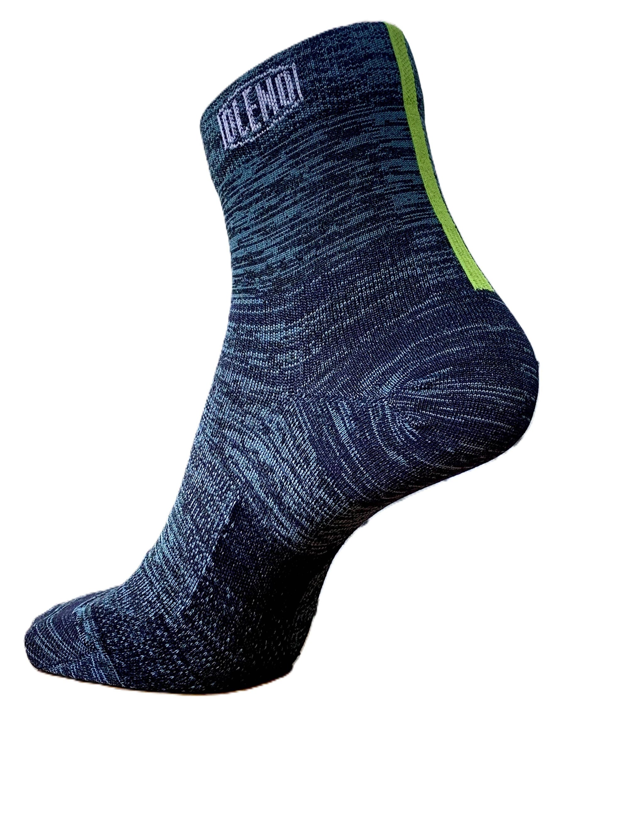 Oleno S-70 Socks Black/Turquoise 23-25cm 