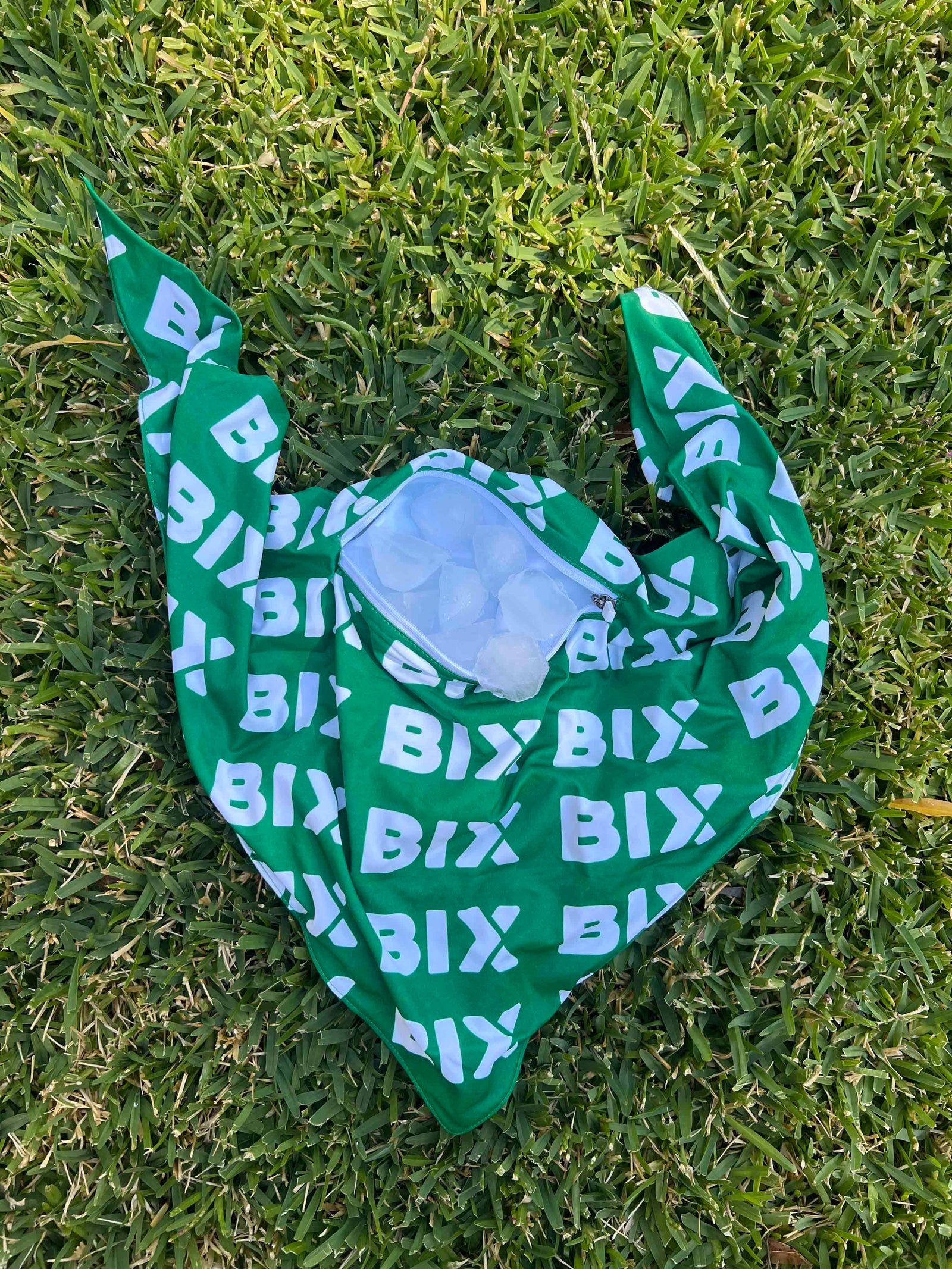 Bix Ice Bandana Green One Size 